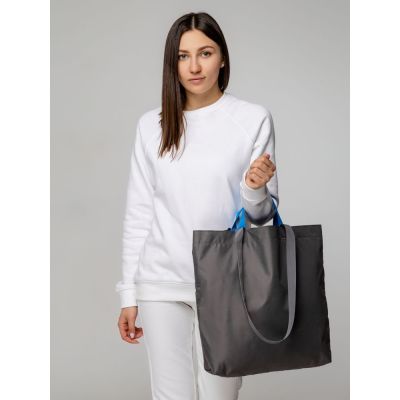 Шопер Sensa, серый с синим-4
