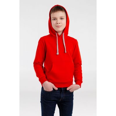 Толстовка с капюшоном детская Kirenga Kids, красная-3