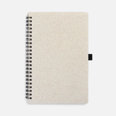 Блокнот на спирали Intrigo, белый-0