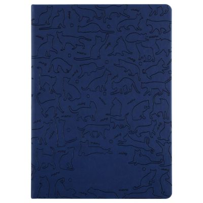 Ежедневник «Эрмитажные коты», синий-1