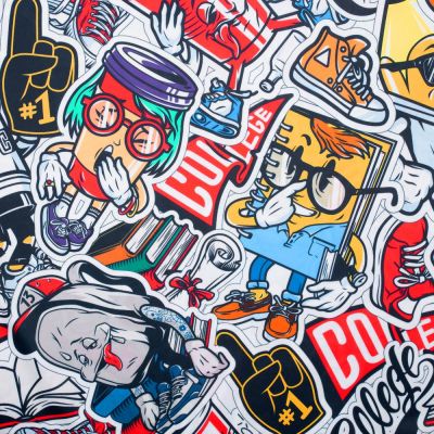 Футболка Sticker Pack-10