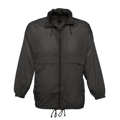Ветровка из нейлона Surf 210, черная-0