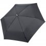 Зонт складной Fiber Alu Flach, серый