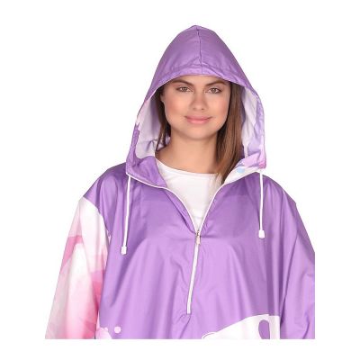 Дождевик-пончо AquaStop взрослый на заказ, разноцветный, единый размер-1