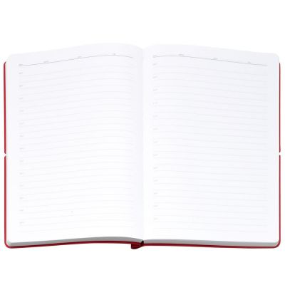 Ежедневник Flexpen Bright, недатированный, красный-7