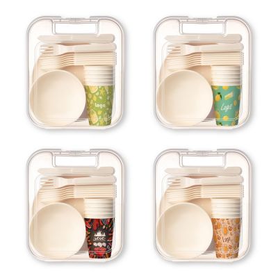 Набор посуды для пикника на 6 персон Picnic на заказ-0