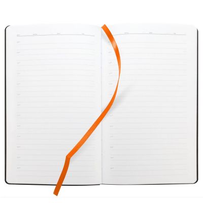 Ежедневник Knit, недатированный, оранжевый-7