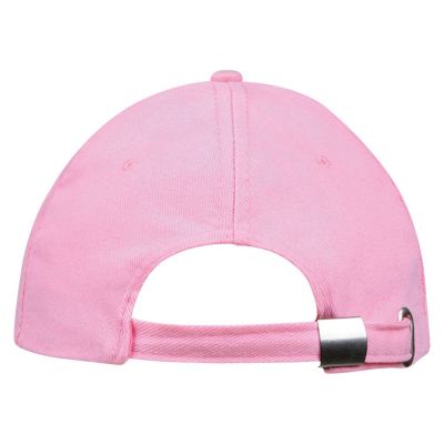 Бейсболка Buffalo, розовая с белым-2