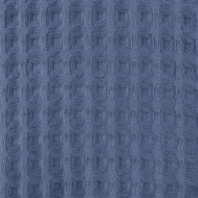 Халат вафельный мужской Boho Kimono, синий-4