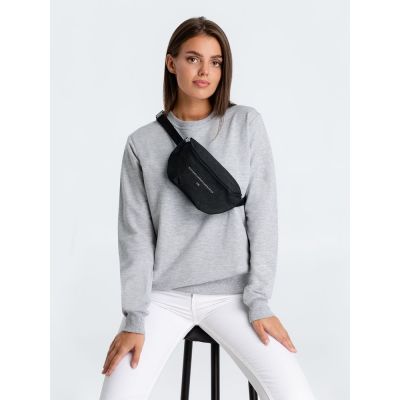 Поясная сумка «Юношеский минимализм», черная-2