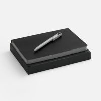 Набор Doppio, черный с серым