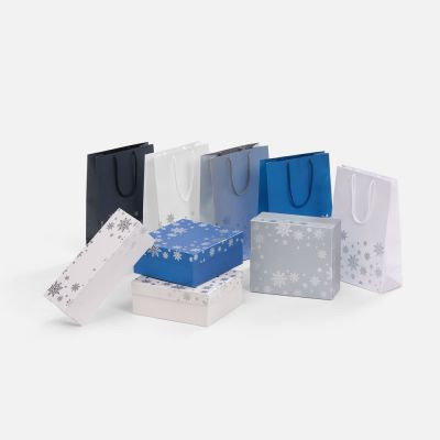 Коробка Wintry под бутылку, белая-3