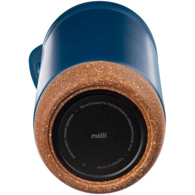 Термостакан Steady, синий-4