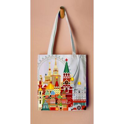 Холщовая сумка Colorit 250 с печатью на заказ-5