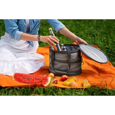 Складная термосумка Coast, синяя-7