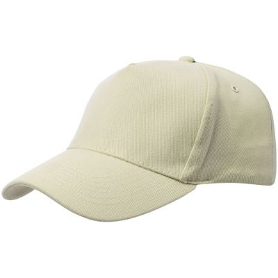Бейсболка Standard, бежевая-0