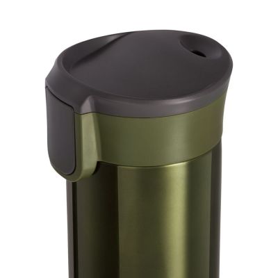 Термостакан Tralee, оливково-зеленый-1