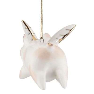 Фарфоровая елочная игрушка Piggy Wingy-3