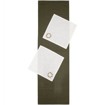 Набор текстиля Wintertainment, с рождественским венком-3