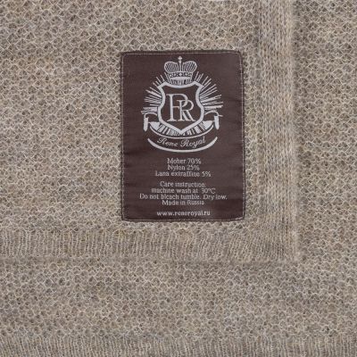 Плед Medley, бежево-серый-3