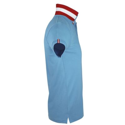 Рубашка поло мужская Patriot 200, голубая-2