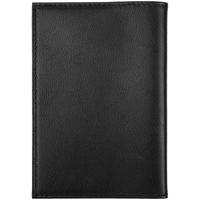 Обложка для паспорта Top, черная-1