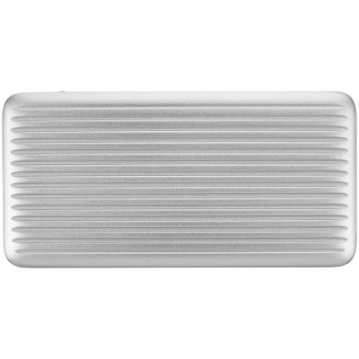 Металлический аккумулятор Hard Ridge, 10000 мАч, серебристый-4