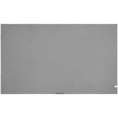 Полотенце спортивное Hard Work, серое-1