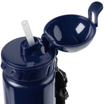 Бутылка для воды Barley, синяя-3