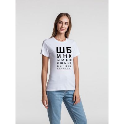 Футболка женская «ШБМНК», белая-4