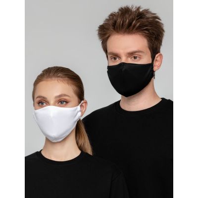 Маска для лица, белая-6