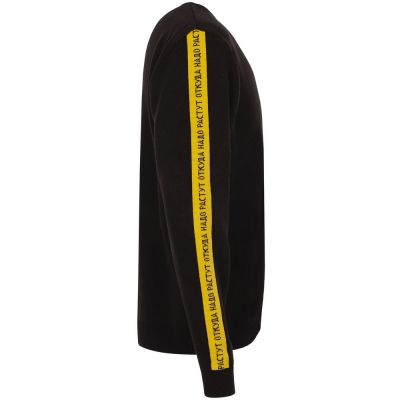 Джемпер «Откуда надо растут», черный-1