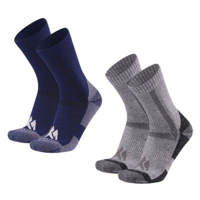 Набор из 2 пар термоносков Monterno Sport, синий и серый-0
