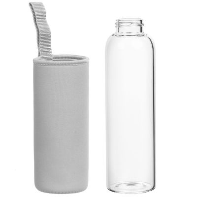 Бутылка для воды Sleeve Ace, серая-2