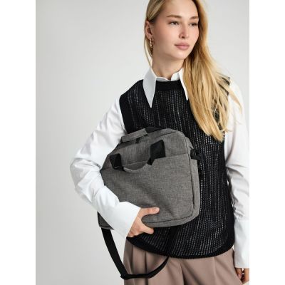 Сумка для ноутбука Delegate, серая-9