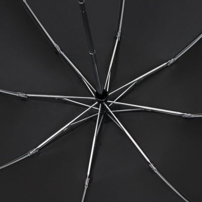 Зонт обратного сложения Easyroll, черный-2