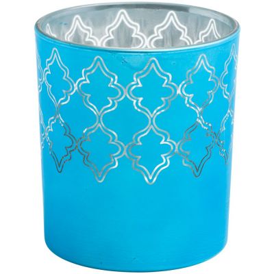 Подсвечник King, голубой-0