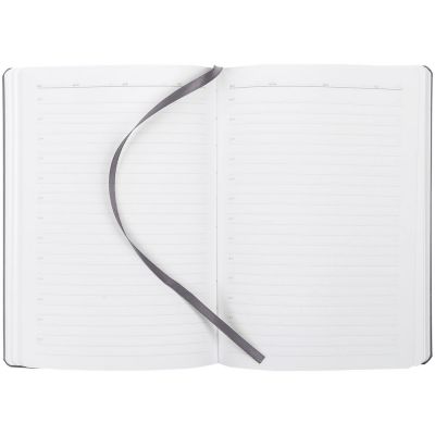 Ежедневник New Brand, недатированный, темно-серый-4