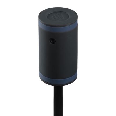 Зонт складной AOC Mini с цветными спицами, синий-4