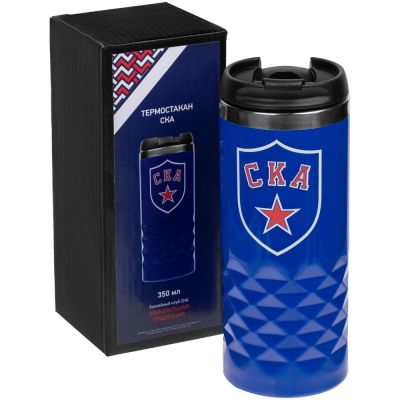 Термостакан «СКА», большой, синий-3