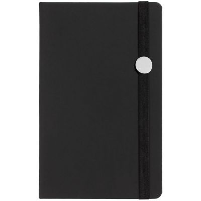 Блокнот Shall Round, черный-2