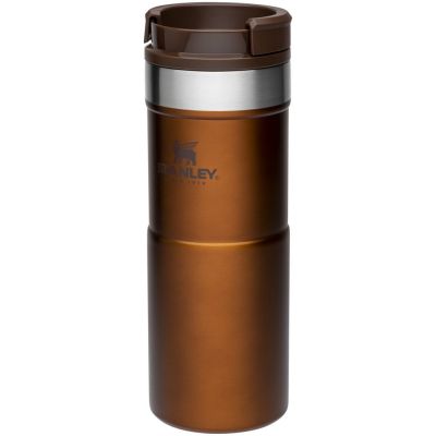 Термокружка Stanley Classic Neverleak 350, темно-янтарная-2