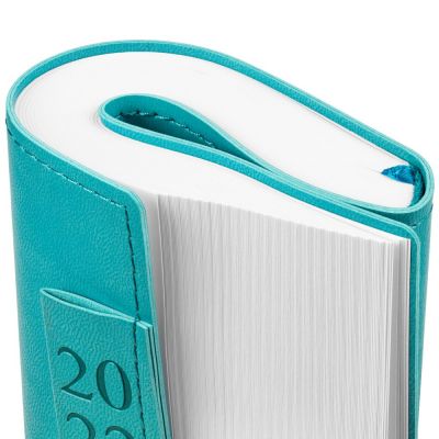 Ежедневник Time, датированный, бирюзовый-5