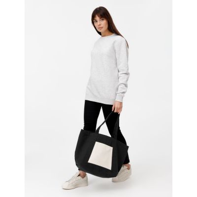 Шопер Shophop, черный с неокрашенным-9