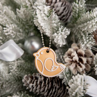 Мини-подвеска «Пряник», 3D-печать на заказ, птичка-2