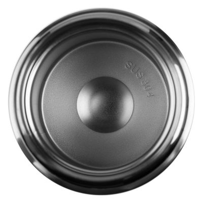 Термос для еды Hard Work, вакуумный, серебристый-3