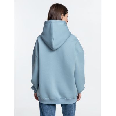 Худи Kulonga Oversize, серо-голубое-5