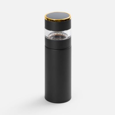 Смарт-бутылка с инфьюзером Thermory, черная-1