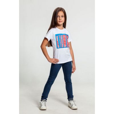 Футболка детская «Небоскребы», белая-2