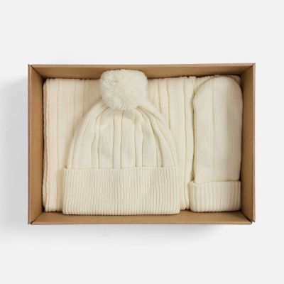 Набор Knit Beat, белый (молочный)-1